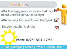 Applied Behavior Analysis in Dubai,Sharjah-UAE